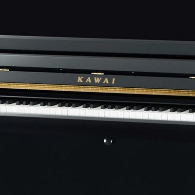 KAWAI K Series Upright Piano (Ebony Polish) K-300(KI) M/PEP